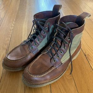 Red Wing Wacouta Moc Toe Men’s Boot Size 8